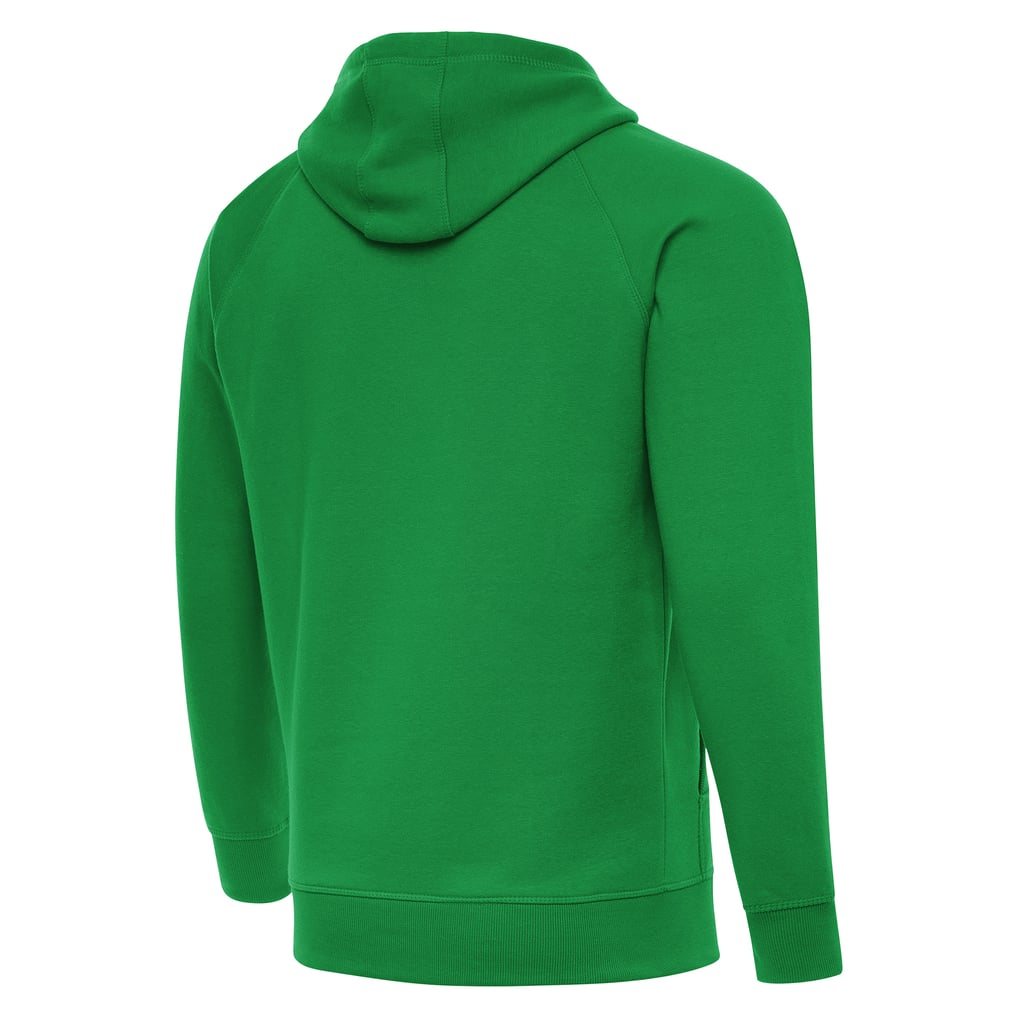 Boston Celtics Antigua St. Patrick's Day Victory Raglan Pullover Hoodie - Kelly Green