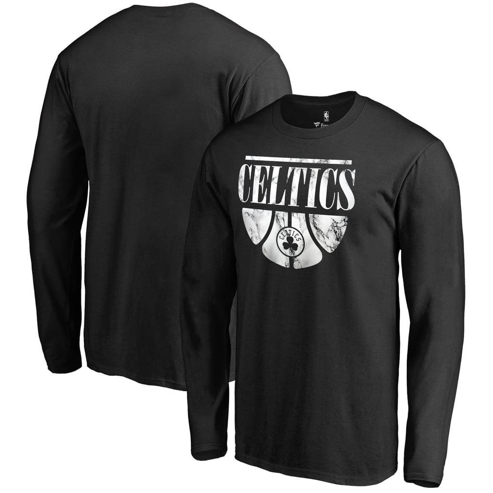 Boston Celtics Buckets Long Sleeve T-Shirt - Black