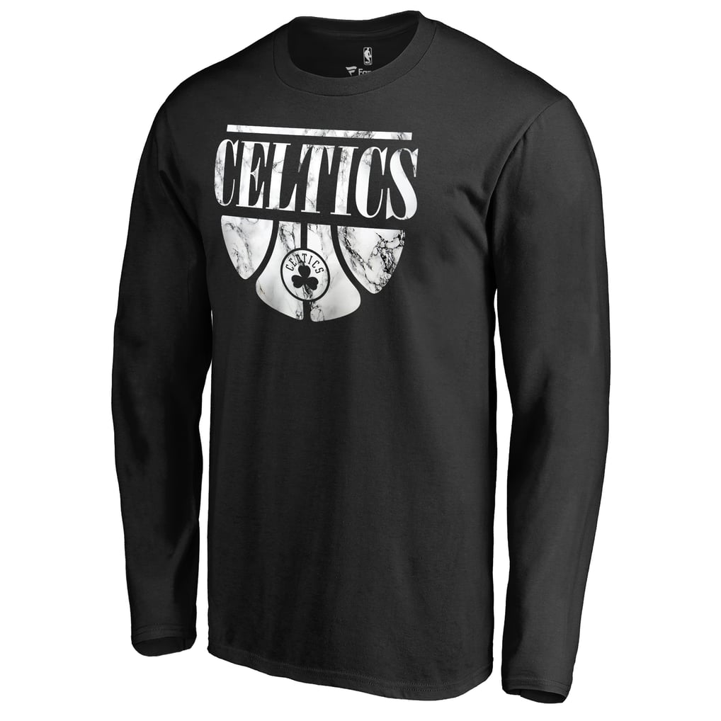 Boston Celtics Buckets Long Sleeve T-Shirt - Black