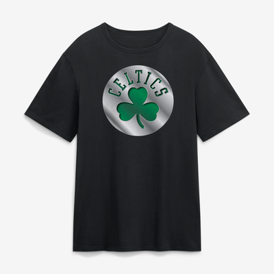 Boston Celtics  Forged Mascot T-Shirt - Black