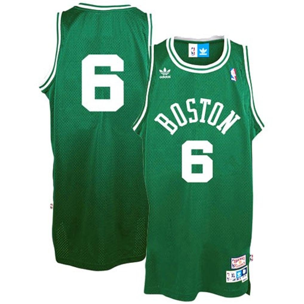 Mens Boston Celtics Bill Russell adidas Green Hardwood Classics 