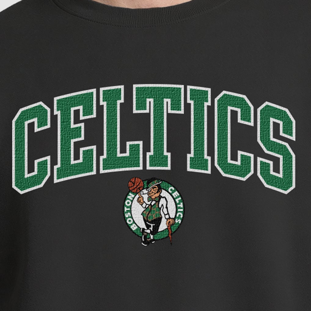Boston Celtics Champion Contrast Sweatshirt - Black