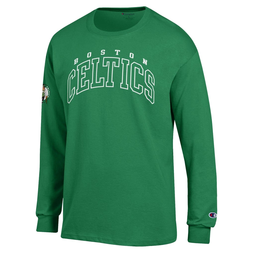 Boston Celtics Champion Jersey Long Sleeve T-Shirt - Kelly Green