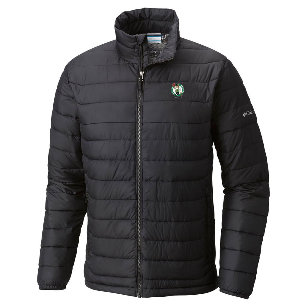 Boston Celtics Columbia Powder Lite Omni-Heat Reflective Full-Zip Jacket - Black