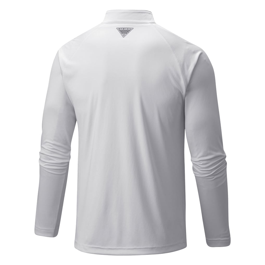 Boston Celtics Columbia Terminal Tackle Raglan Omni-Shade Quarter-Zip Jacket - White