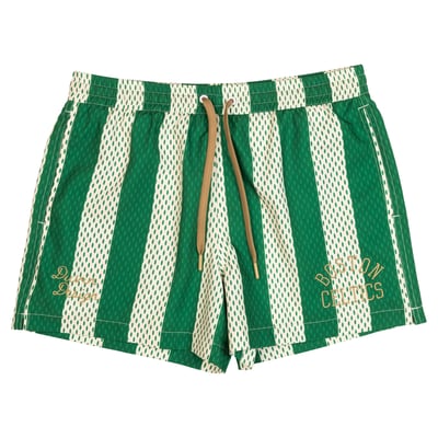 Boston Celtics Duvin Designs Co. League Of Leisure Swim Trunks - Green