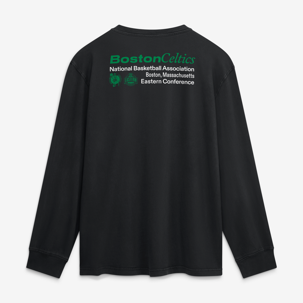 Boston Mail Code Boston Celtics Fanatics Coaching Time Long Sleeve T-Shirt - Black