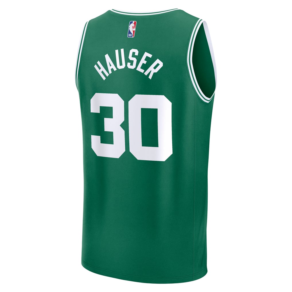 Sam Hauser Boston Celtics Fanatics Fast Break Replica Player Jersey - Icon Edition - Kelly Green