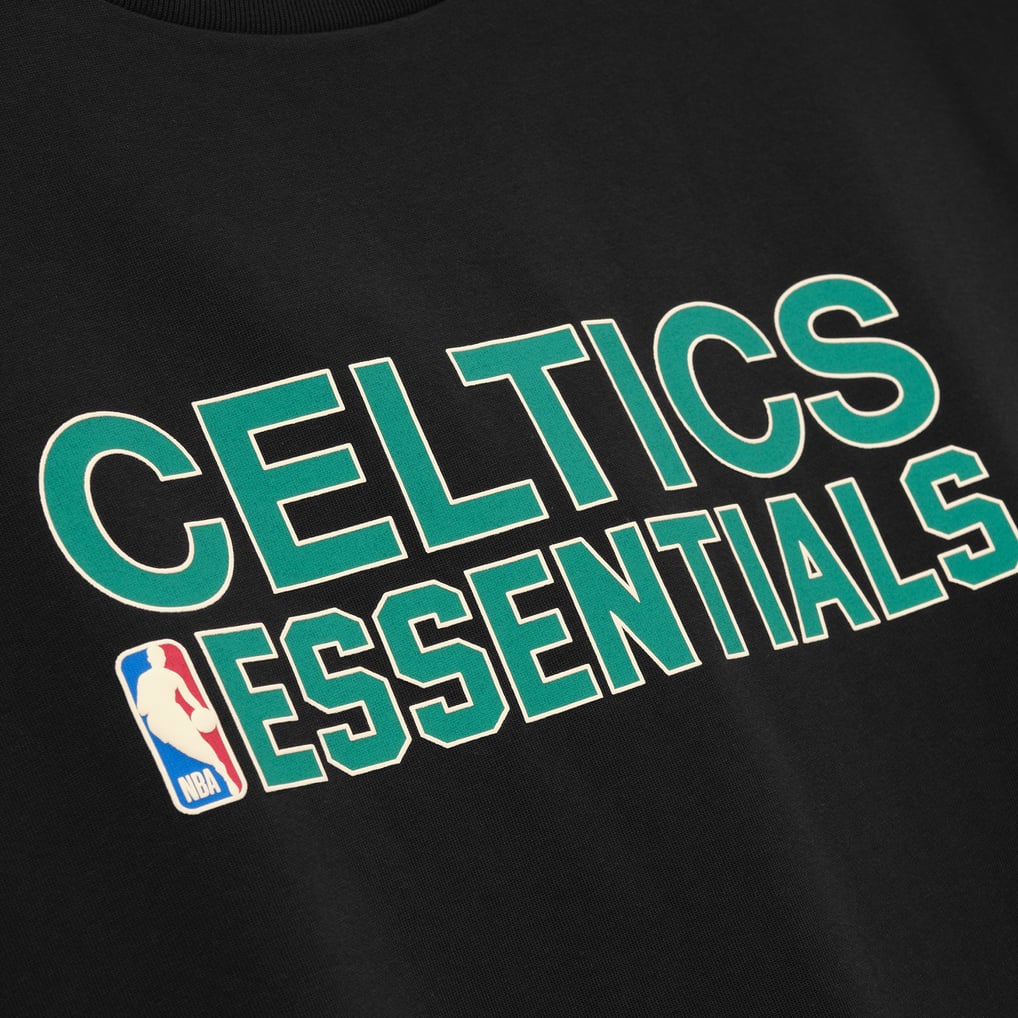 Fear Level Design Boston Celtics Fear of God Cut-Off Muscle T-Shirt - Black