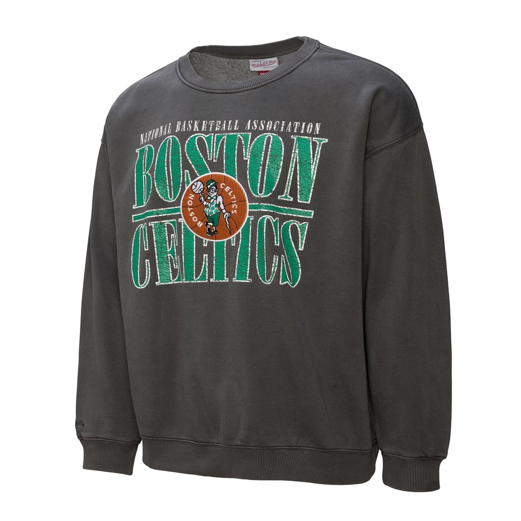  Boston Celtics Mitchell & Ness NBA Downtown Collection Fleece Sweatshirt - Black
