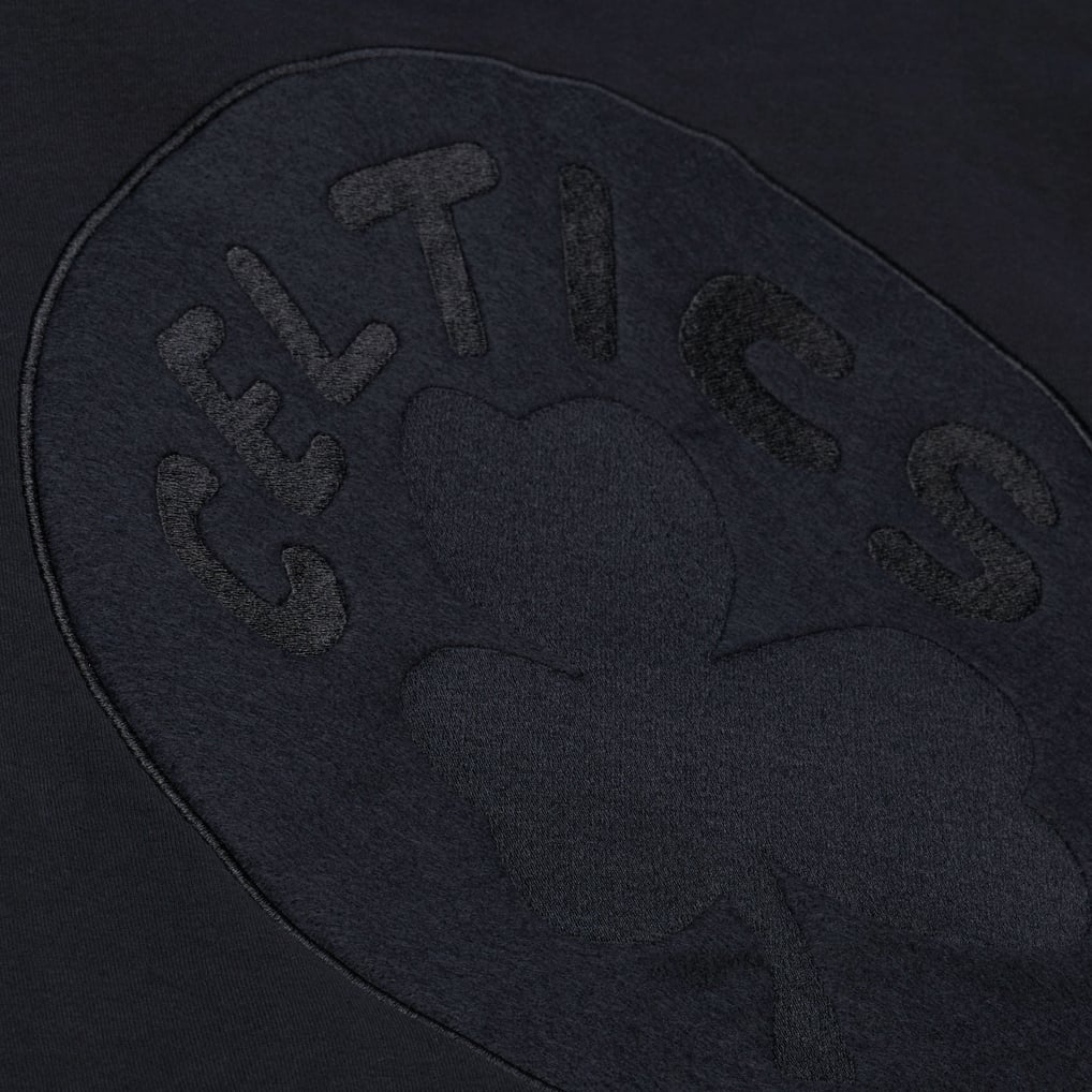 Boston Celtics Mitchell & Ness Phantom Fleece Hoodie - Black