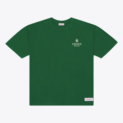  Boston Celtics Mitchell & Ness Core Essentials T-Shirt - Kelly Green