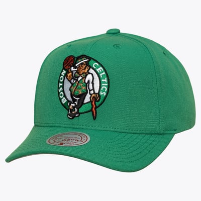 Boston Celtics Mitchell & Ness Too Maxxed Snapback Hat - Kelly Green