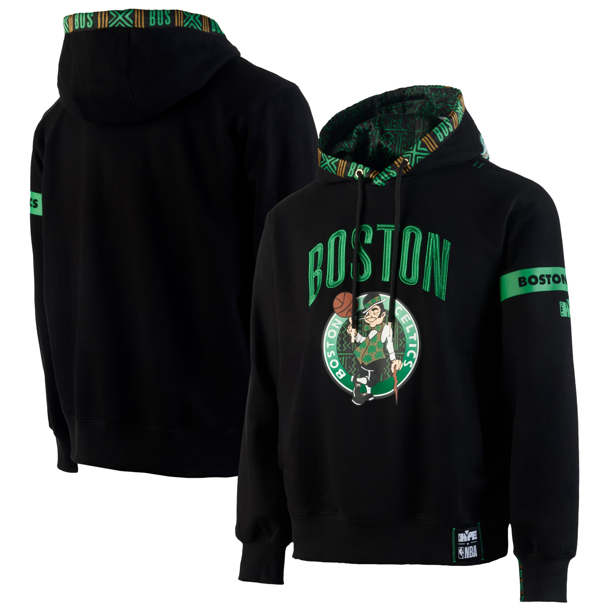Boston Celtics Sweatshirt à Capuche – Pull Basket Mixte Officiel – Confort Et Style NBA Au Quotidien