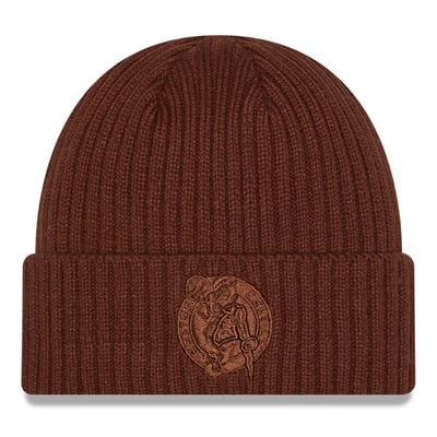 Boston Celtics New Era Color Pack Cuffed Knit Hat - Brown