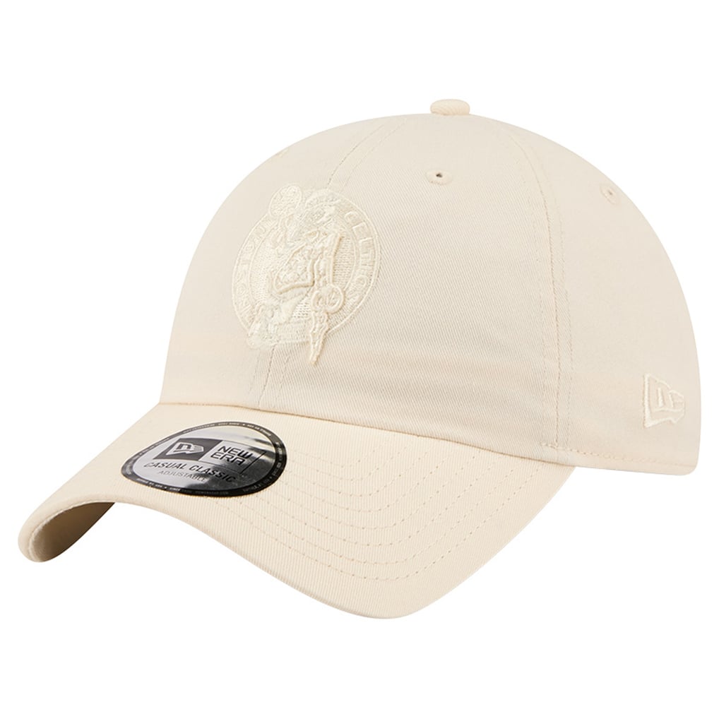 Boston Celtics New Era Color Pack Casual Classic Adjustable Hat - Cream