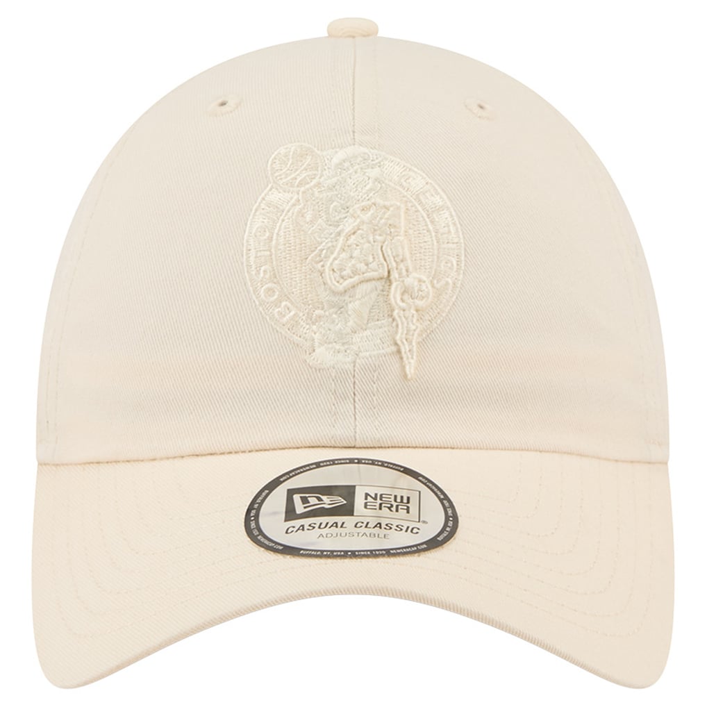 Boston Celtics New Era Color Pack Casual Classic Adjustable Hat - Cream