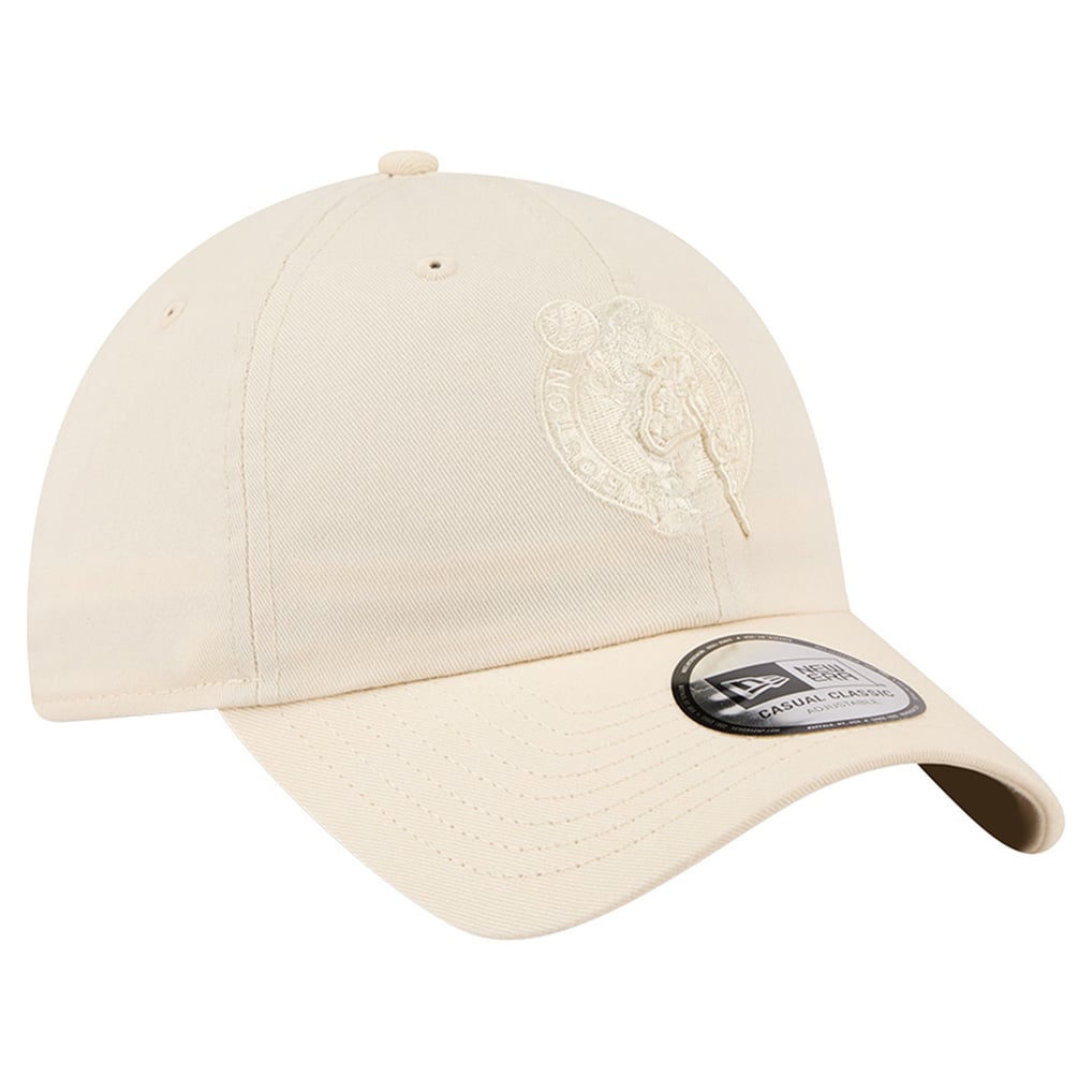 Boston Celtics New Era Color Pack Casual Classic Adjustable Hat - Cream