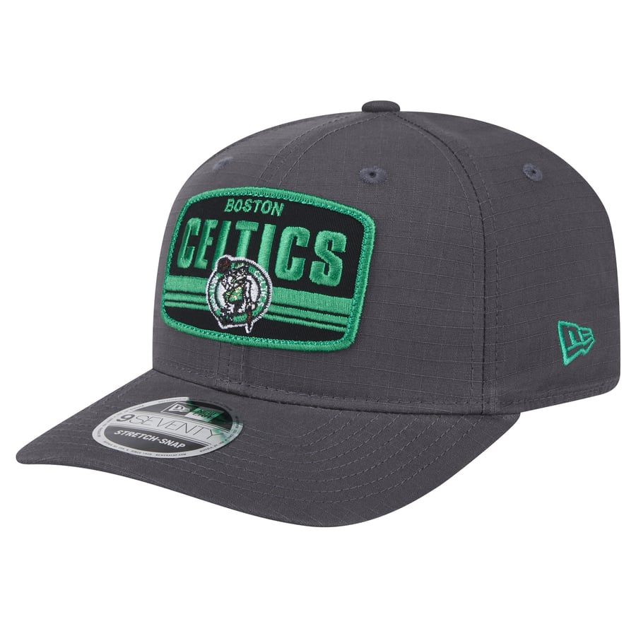 Men's Boston Celtics New Era Graphite Team Elevated Patch 9SEVENTY ...