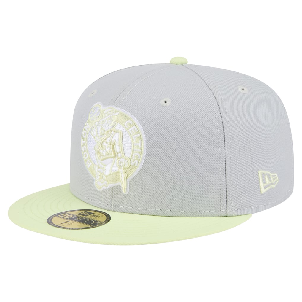  Boston Celtics New Era Color Pack 2-Tone 59FIFTY Fitted Hat - Gray/Green