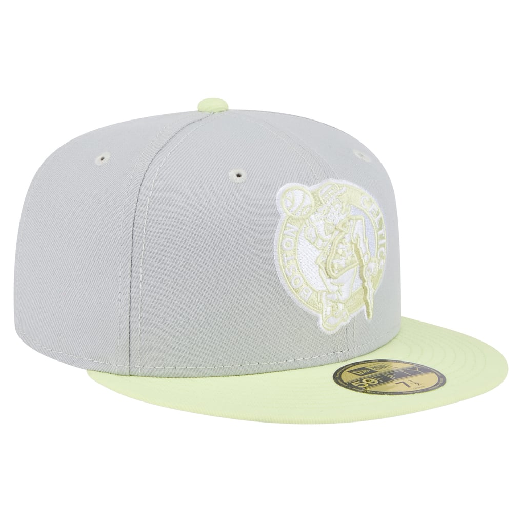  Boston Celtics New Era Color Pack 2-Tone 59FIFTY Fitted Hat - Gray/Green