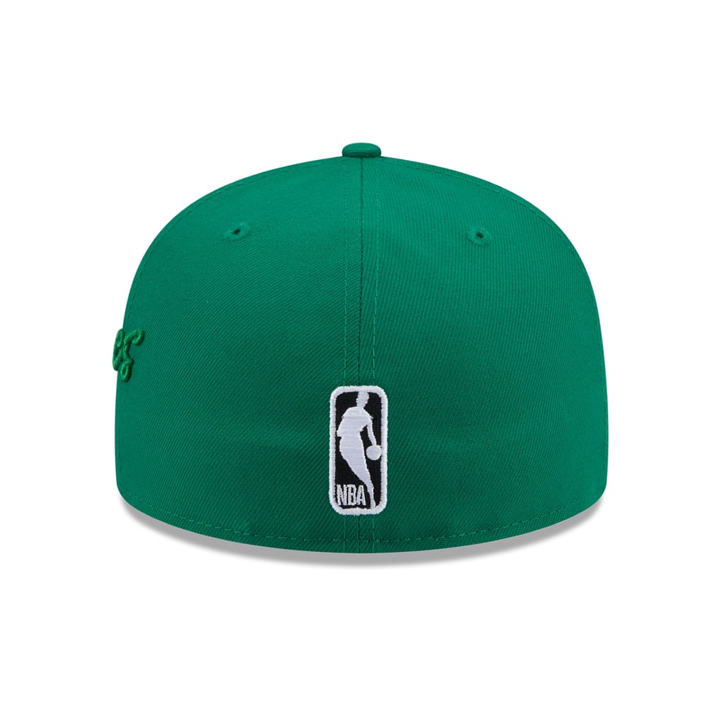 Boston Celtics New Era Side Script 59FIFTY Fitted Hat - Green