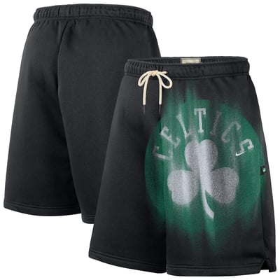 Boston Celtics Nike 2026 Standard Issue Practice Icon Fleece Shorts - Black