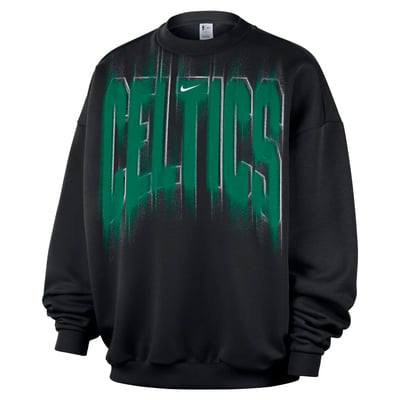 Boston Celtics Nike 2026/27 Standard Issue Team Fleece Pullover Sweatshirt - Black
