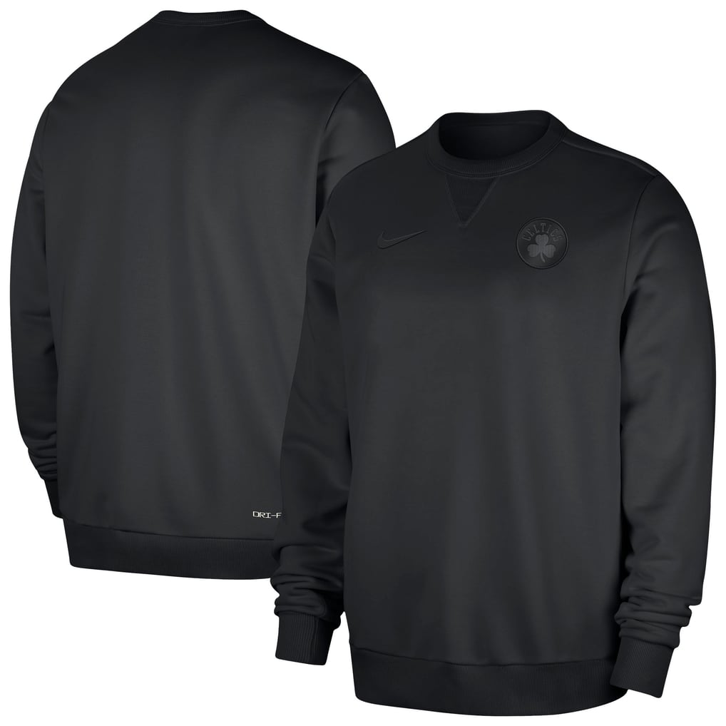  Boston Celtics Nike Authentic Standard Issue Travel Dri-FIT Sweatshirt - Black