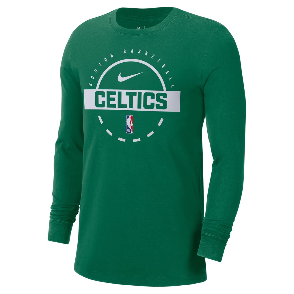  Boston Celtics Nike Authentic Long Sleeve Practice T-Shirt - Kelly Green