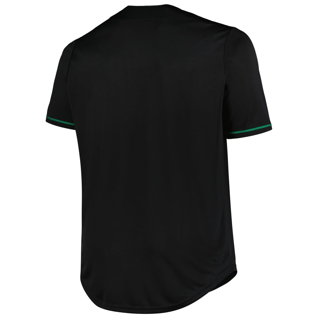 Boston Celtics Profile Big & Tall Pop Jersey - Black