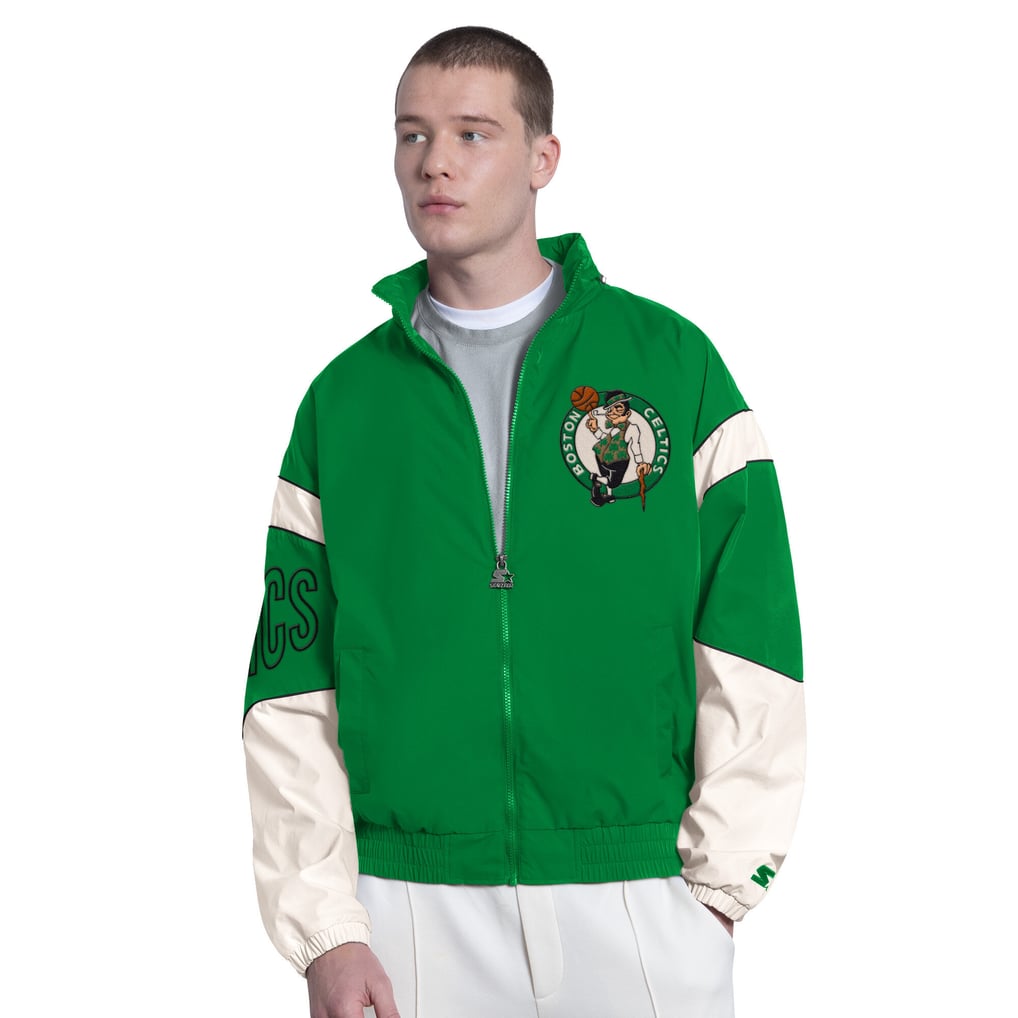  Boston Celtics Starter The Gust Full-Zip Hooded Jacket - Green
