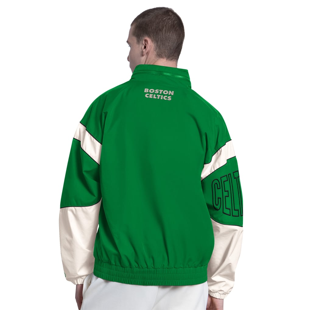  Boston Celtics Starter The Gust Full-Zip Hooded Jacket - Green