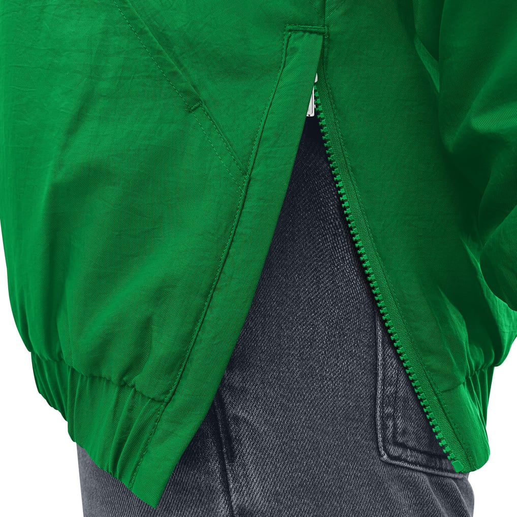 Boston Celtics Starter Quarter-Zip Hooded Jacket - Kelly Green