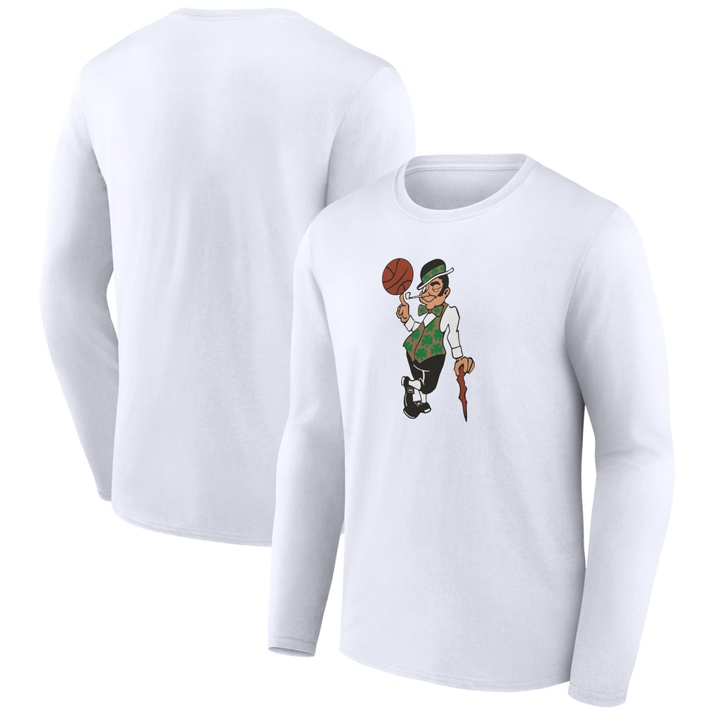 Boston Celtics Alternate Logo Long Sleeve T-Shirt - White