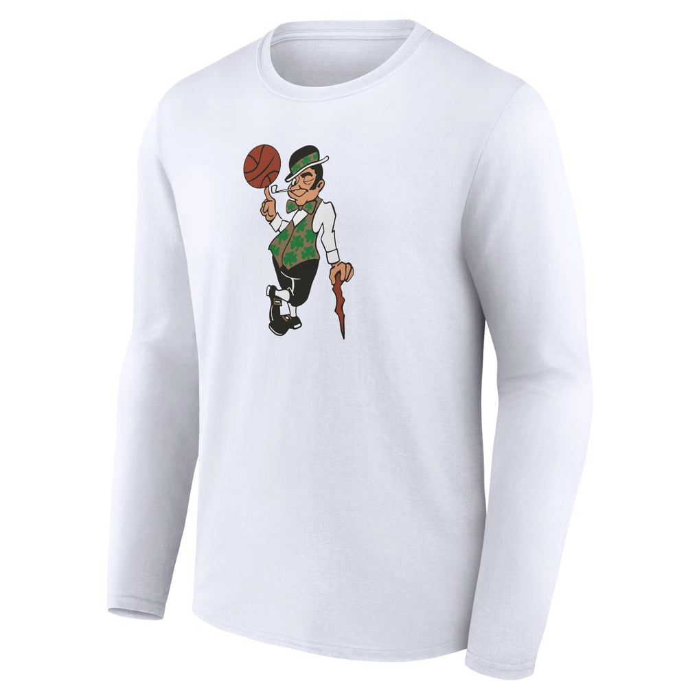 Boston Celtics Alternate Logo Long Sleeve T-Shirt - White