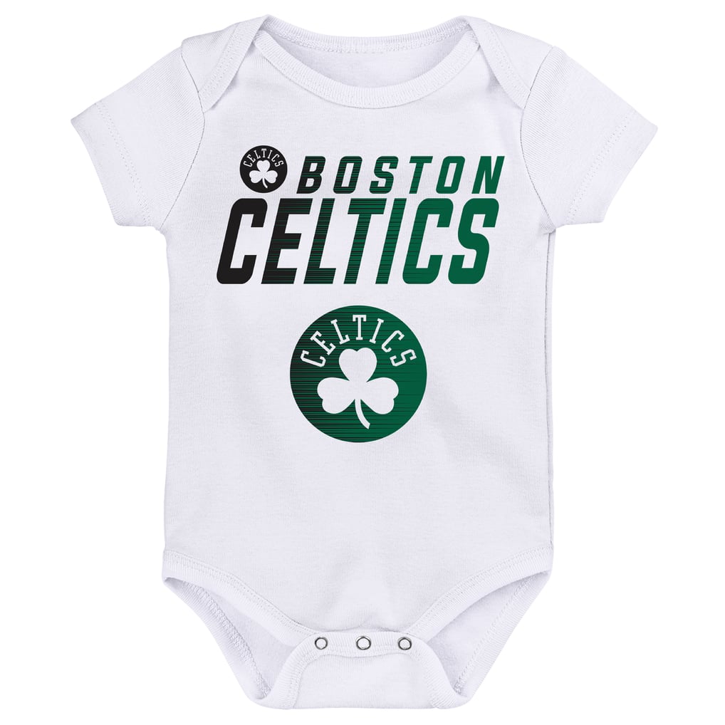  Boston Celtics Outerstuff Newborn Snuggle Blitz Two-Piece Bodysuit Set - Kelly Green