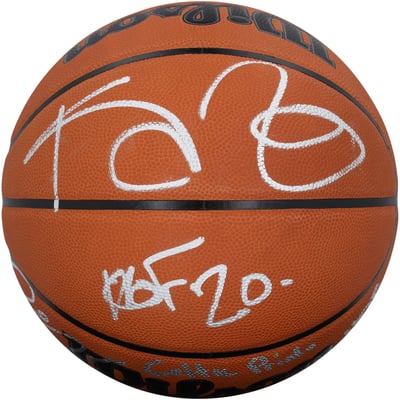 Paul Pierce & Kevin Garnett Boston Celtics Autographed Fanatics Authentic Wilson Official Game Basketball with Multiple Inscriptions - Limited Edition #1/5