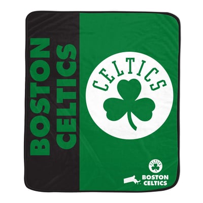 Boston Celtics Pegasus Baseline 50" x 60" Ultra Soft Throw Blanket