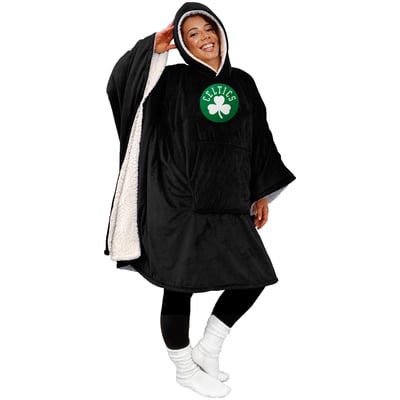 Boston Celtics Pegasus Team 50" x 70" Bloncho Sherpa Fan Cape