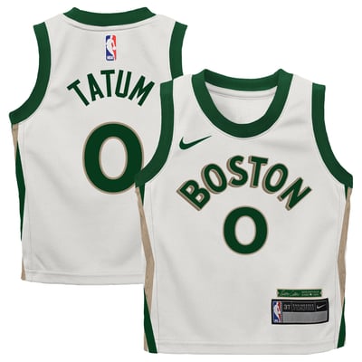 Jayson Tatum Boston Celtics Nike Preschool  2023/24 Swingman Replica Jersey - City Edition - White