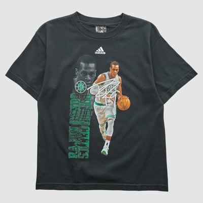 Rajon Rondo Adidas 2010s T-shirt - Black - S by Fanatics Real Vintage
