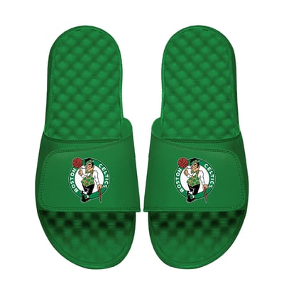Boston Celtics ISlide Unisex Primary Logo Slide Sandals - Kelly Green