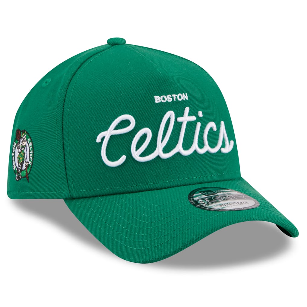 Boston Celtics New Era x Malbon Golf Unisex 9FORTY A-Frame Adjustable Hat - Green
