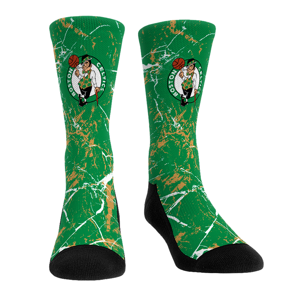Boston Celtics Rock Em Socks Unisex Number 1 Dad 2-Pack Crew Socks