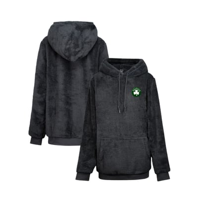Boston Celtics The Best Hoodie in the World By Jill Martin Unisex Oversized Lounge Pullover Hoodie - Black