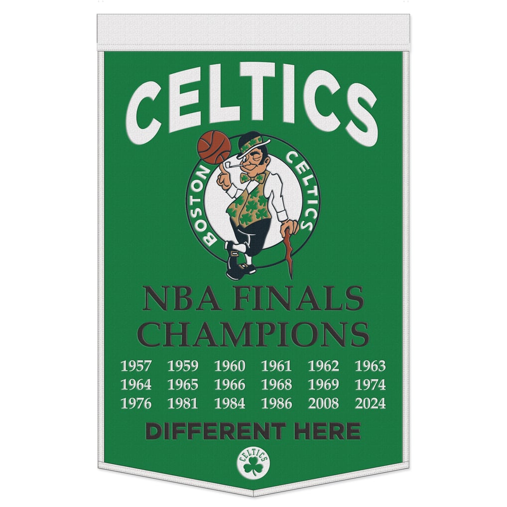 Boston Celtics WinCraft 24" x 38" Wool Championship Banner