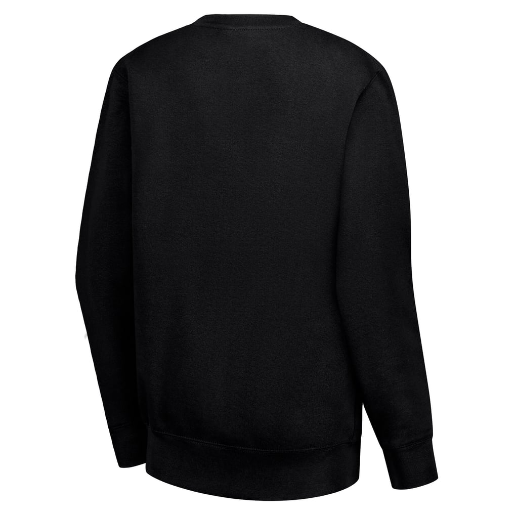  Boston Celtics G-III 4Her by Carl Banks Women's Leopard Heart Fleece Pullover Sweatshirt - Black