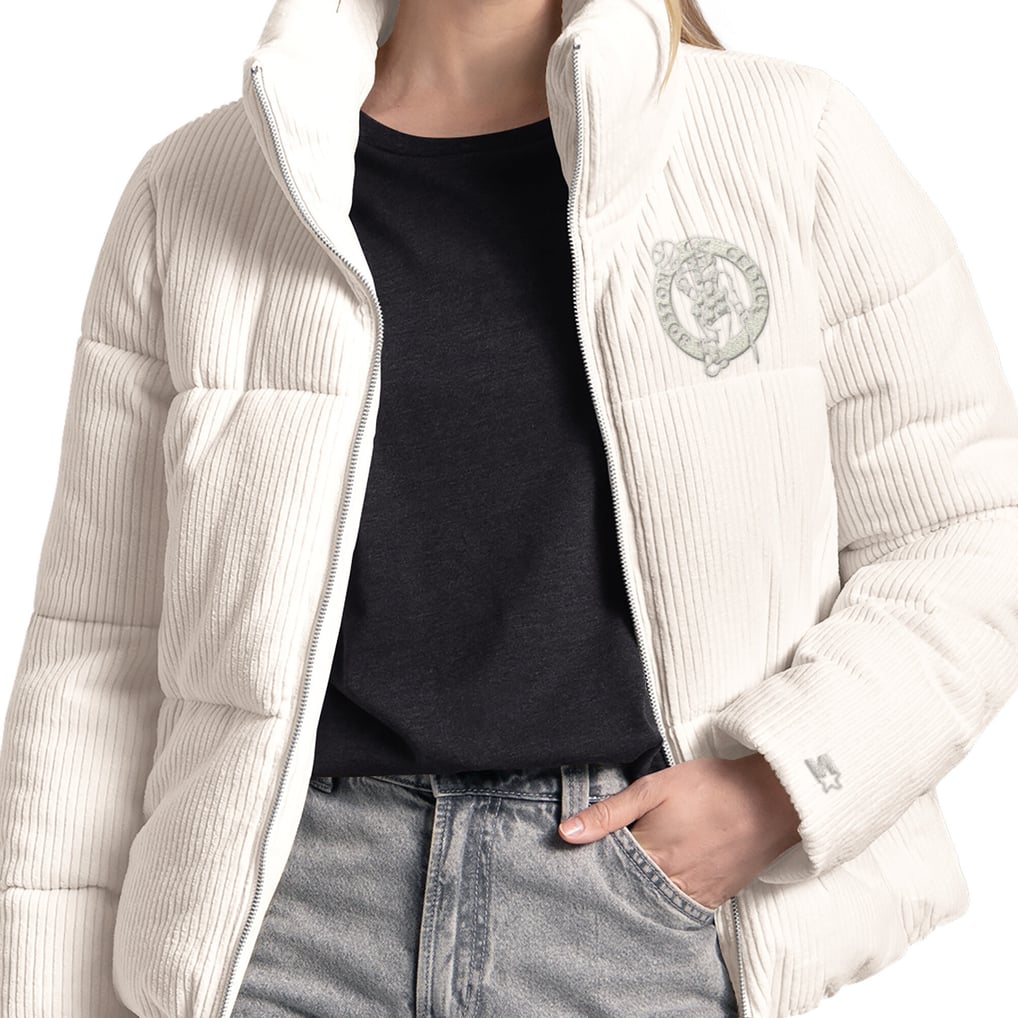  Boston Celtics Starter Women's Double Score Bubble Jacket - White