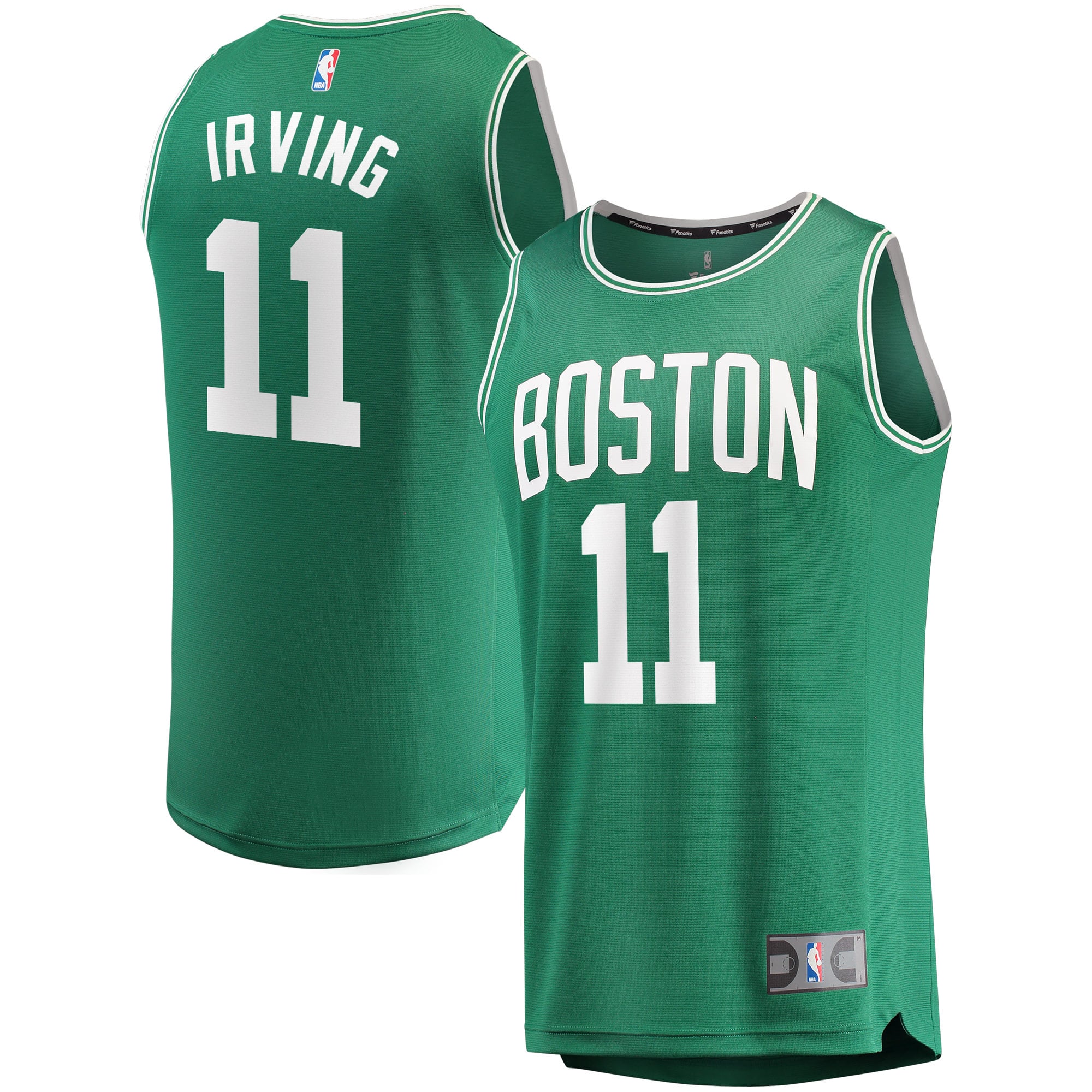 Youth Boston Celtics Kyrie Irving Fanatics Green Fast Break